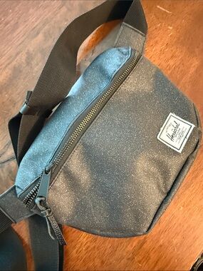 Herschel Supply Co. Fifteen Hip Pack, a sparkly black fanny pack